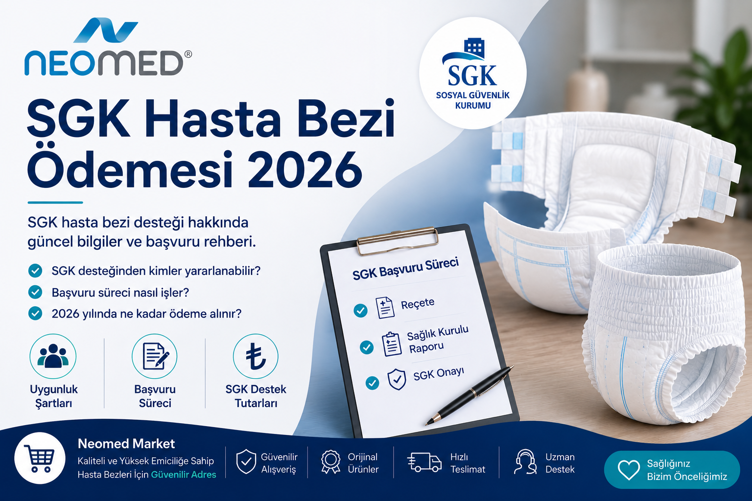SGK Hasta Bezi Ödemesi 2026: Kimler Yararlanabilir, Nasıl Başvurulur ve Ne Kadar Destek Alınır?