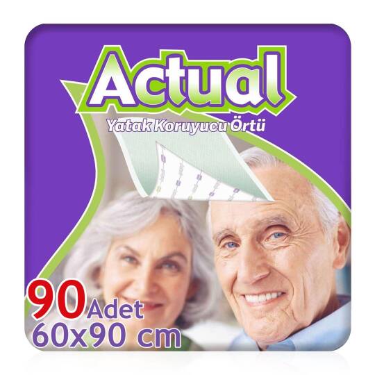 Actual Yatak Koruyucu Örtü 60×90 Cm 90 Adet