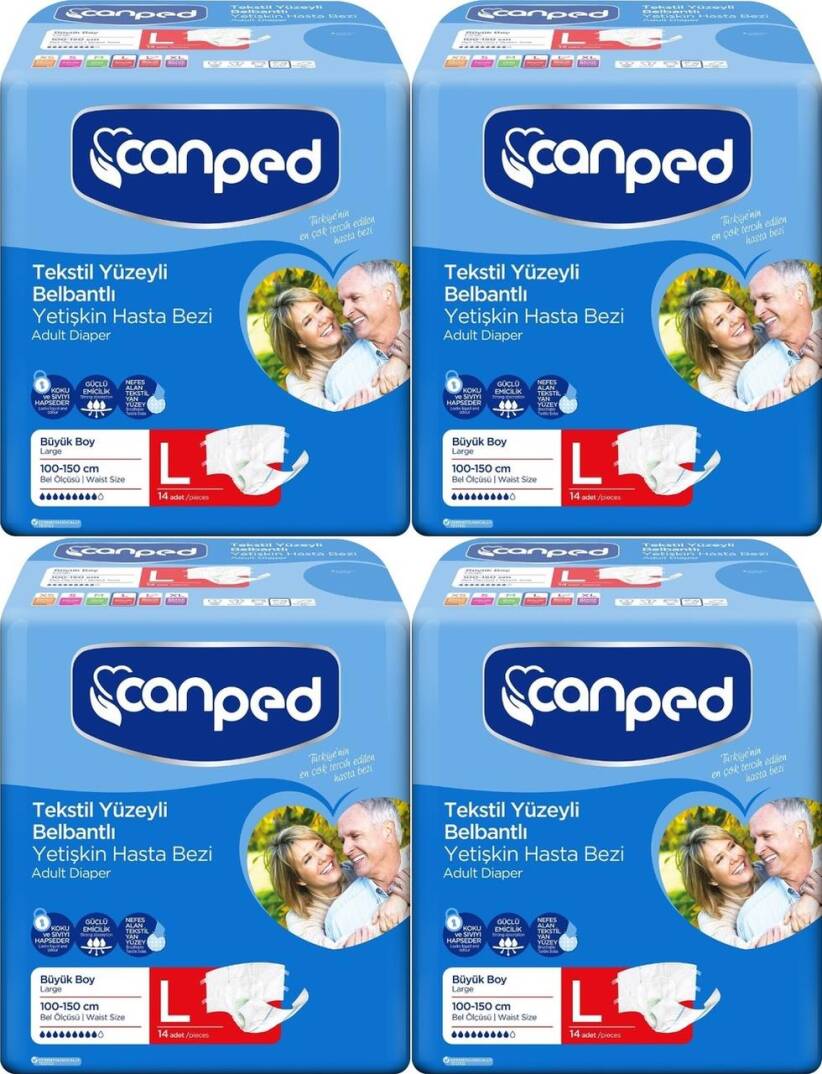 Canped Belbantlı Gece Eko L-Large Beden 56 Adet - 1