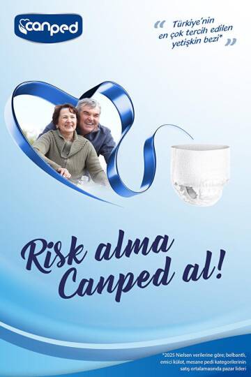 Canped Emici Külot L-Large Beden 30 Adet - 3