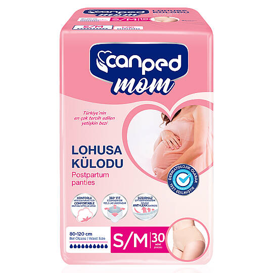 Canped Lohusa Külodu M-Medium Beden 30 Adet