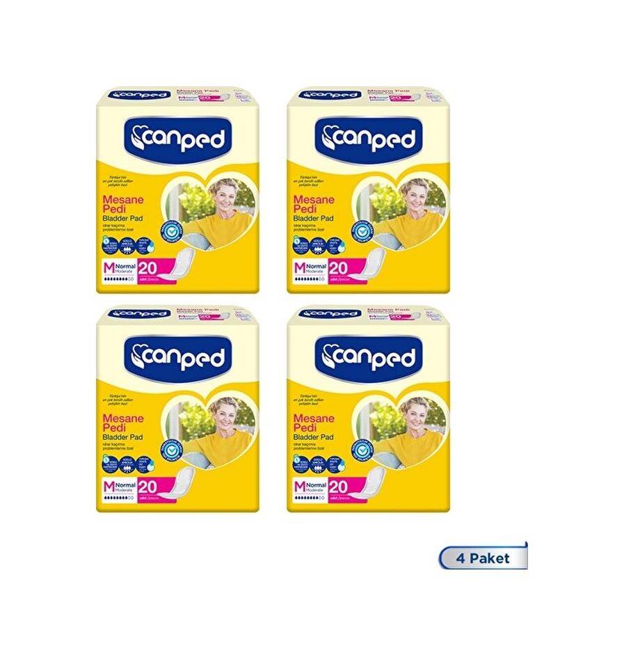 Canped Mesane Pedi Normal M-Medium Beden 80 Adet - 1