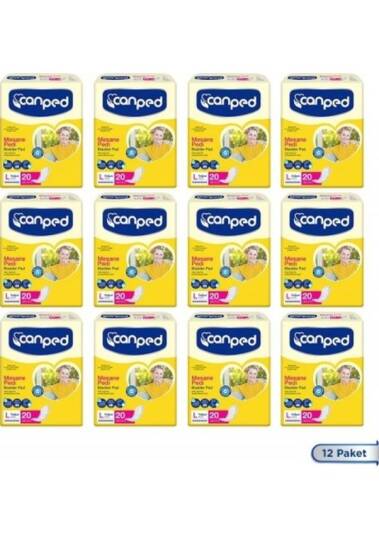 Canped Mesane Pedi Yoğun L-Large Beden 240 Adet