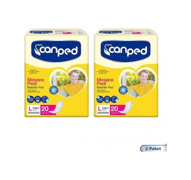 Canped Mesane Pedi Yoğun L-Large Beden 40 Adet - 1
