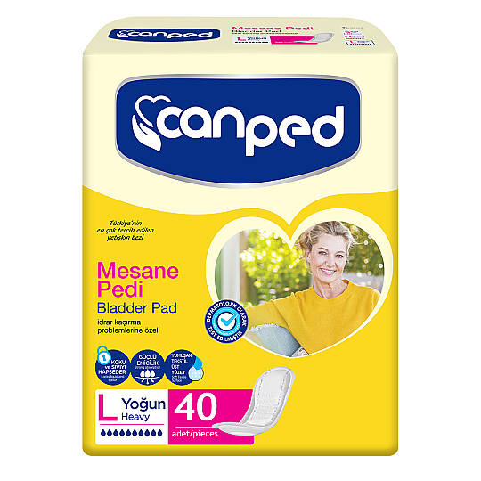 Canped Mesane Pedi Yoğun L-Large Beden 40 Adet