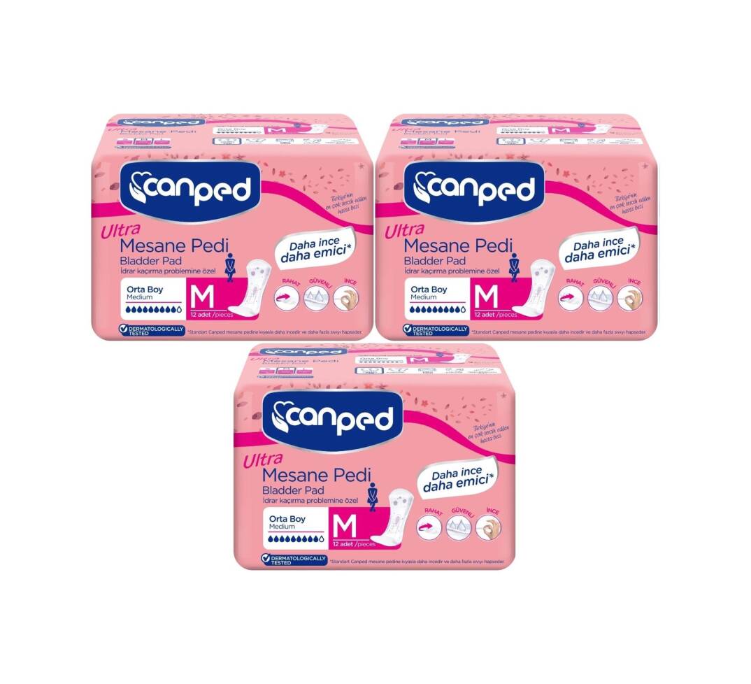 Canped Ultra Mesane Pedi Normal M-Medium Beden 36 Adet - 1