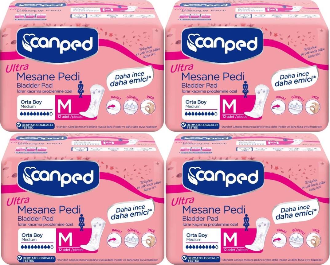Canped Ultra Mesane Pedi Normal M-Medium Beden 48 Adet - 1