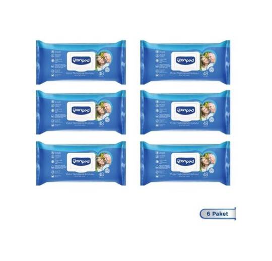 Canped Vücut Temizleme Havlusu 288 Adet