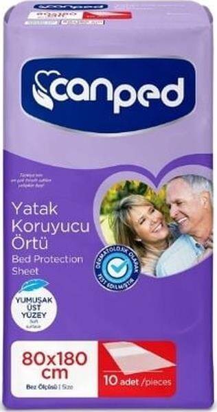 Canped Yatak Koruyucu Örtü 80x180 Cm 10 Adet - 1