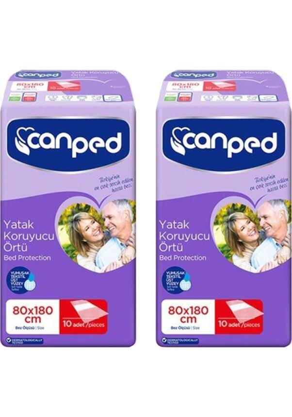 Canped Yatak Koruyucu Örtü 80x180 Cm 20 Adet - 1