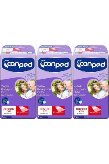 Canped Yatak Koruyucu Örtü 80x180 Cm 30 Adet
