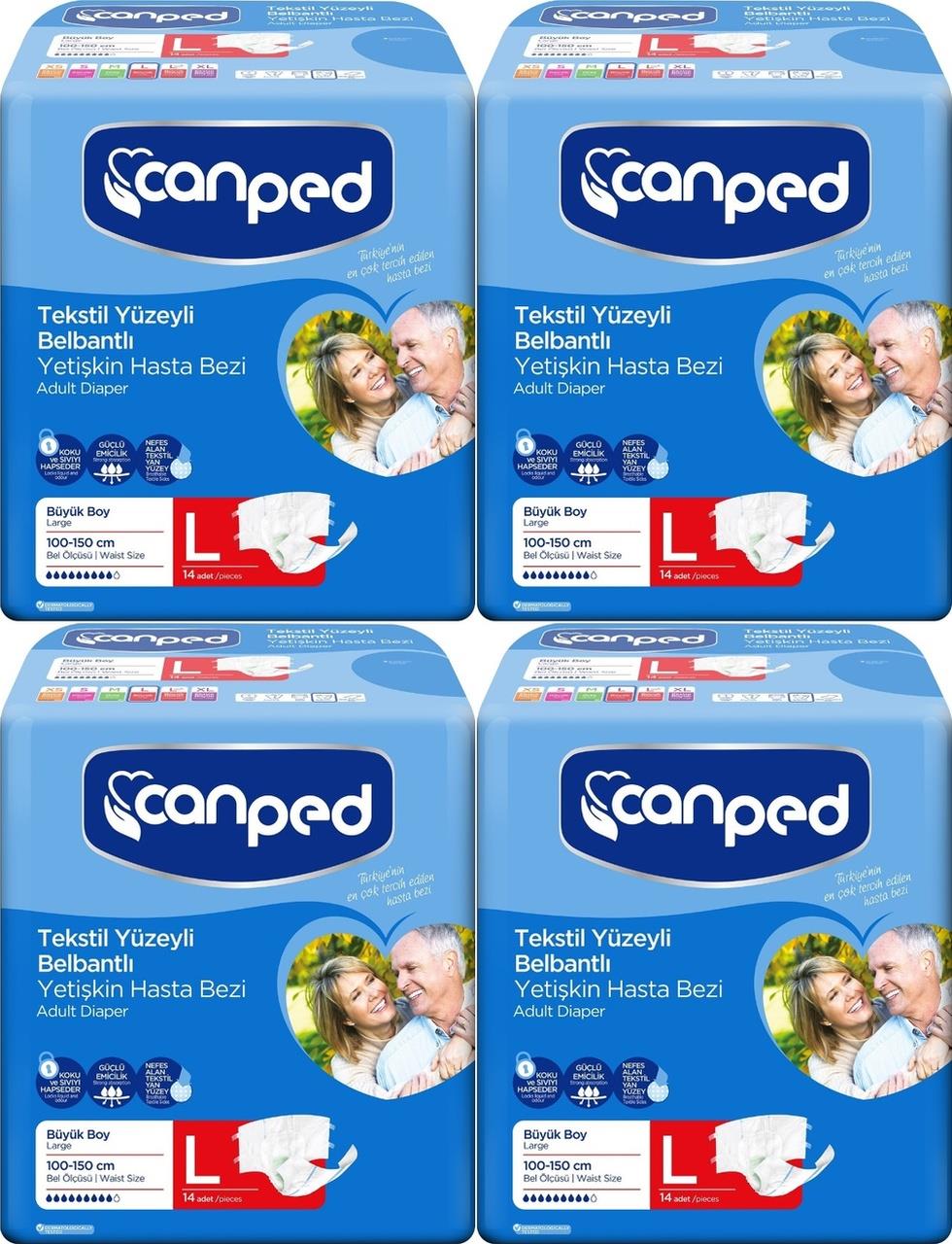 Canped Belbantlı Gece Eko L-Large Beden 56 Adet