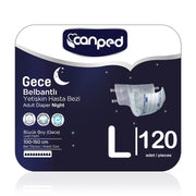 Canped Belbantlı Gece Large Beden 120 Adet