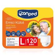 Canped Emici Külot L-Large Beden 120 Adet