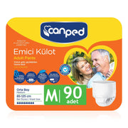 Canped Emici Külot M-Medium Beden 90 Adet