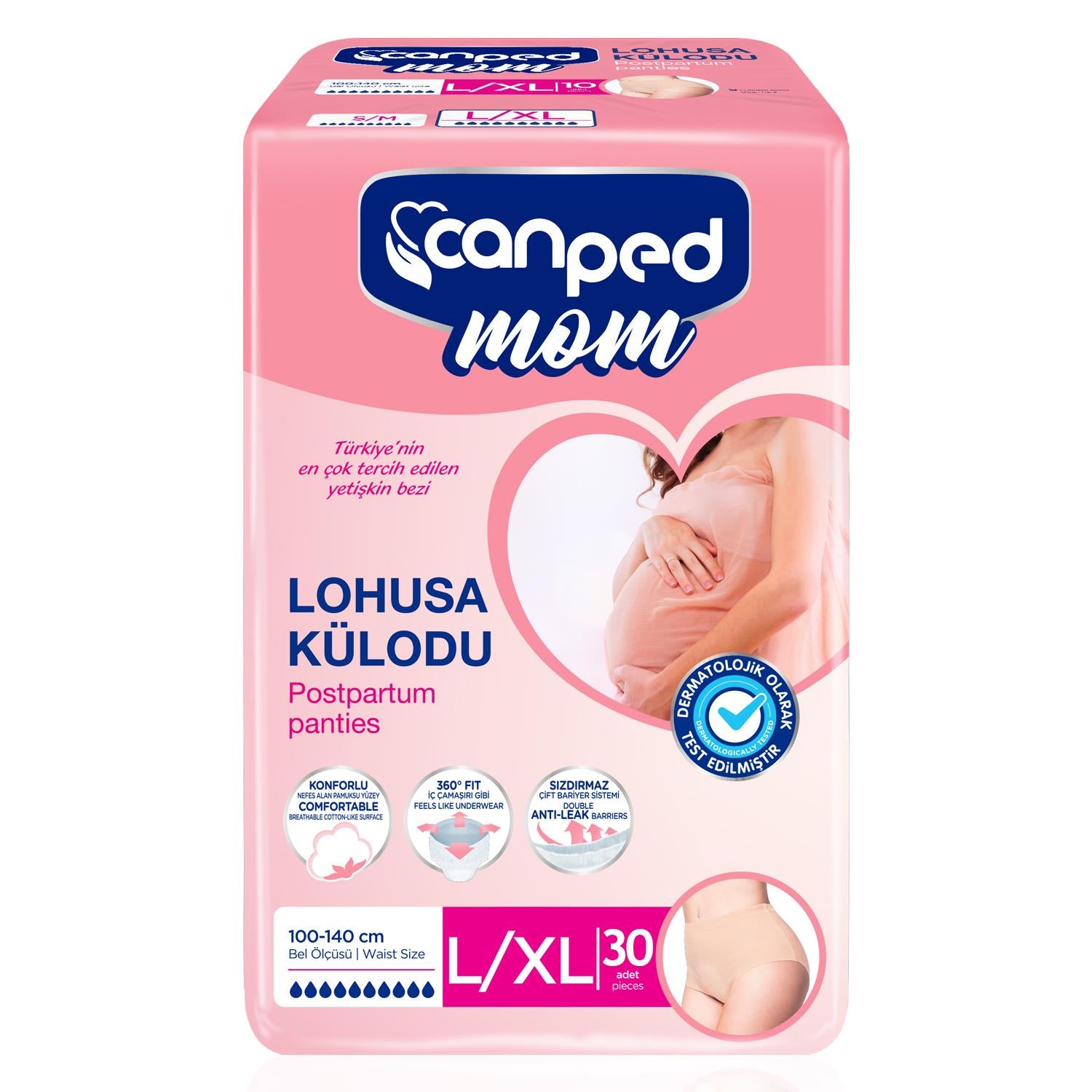 Canped Lohusa Külodu L-Large Beden 30 Adet