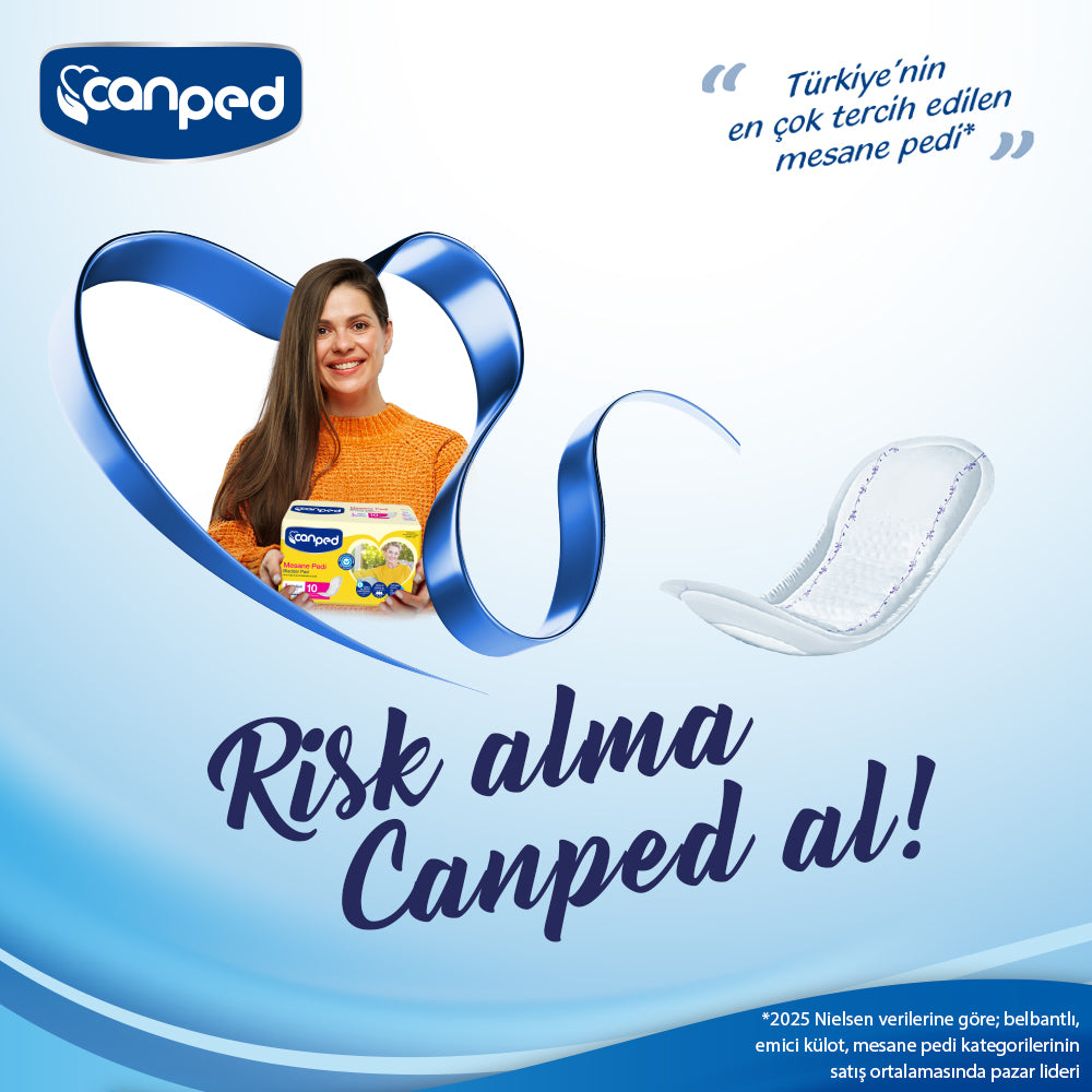 Canped Mesane Pedi Normal M-Medium Beden 80 Adet