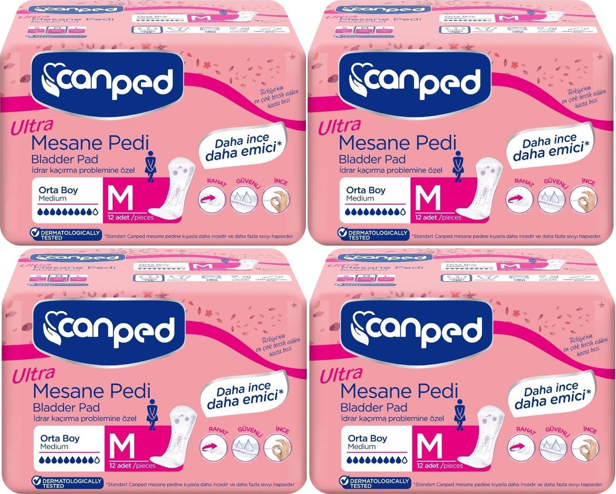 Canped Ultra Mesane Pedi Normal M-Medium Beden 48 Adet
