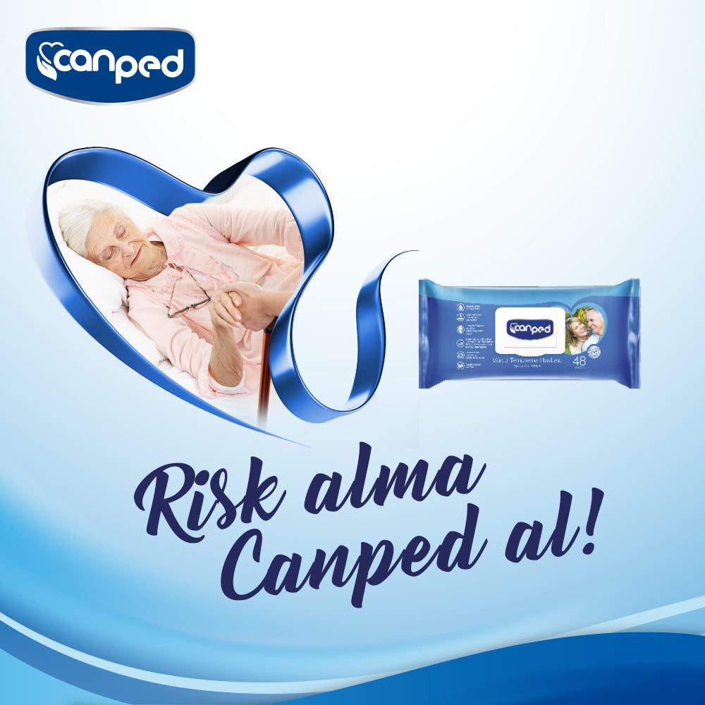 Canped Vücut Temizleme Havlusu 192 Adet