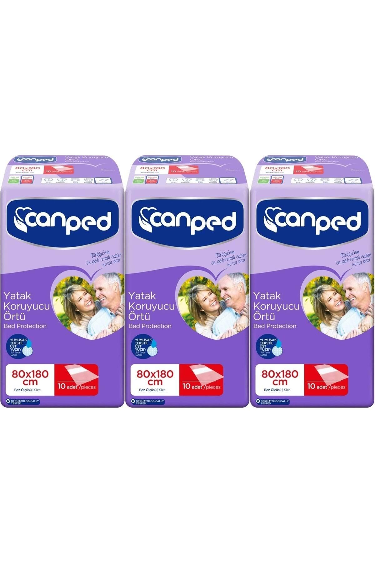 Canped Yatak Koruyucu Örtü 80x180 Cm 30 Adet