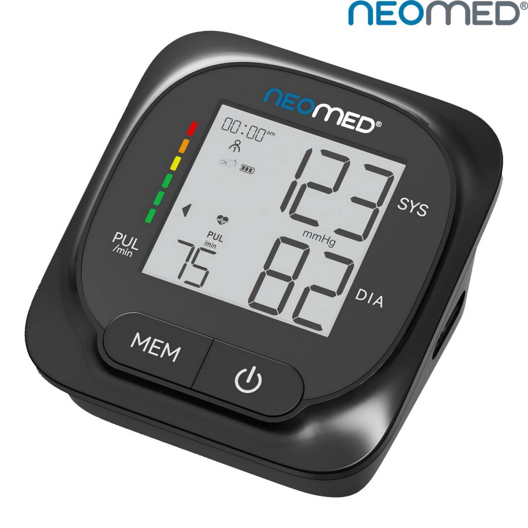 Neomed DBP-6194 Türkçe Konuşan Üst Koldan Işıklı Ekranlı Dijital Tam Otomatik Tansiyon Aleti