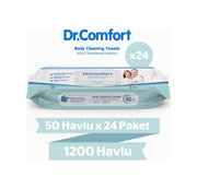 Dr.Comfort Perine ve Vücut Temizleme Havlusu 1200 Adet