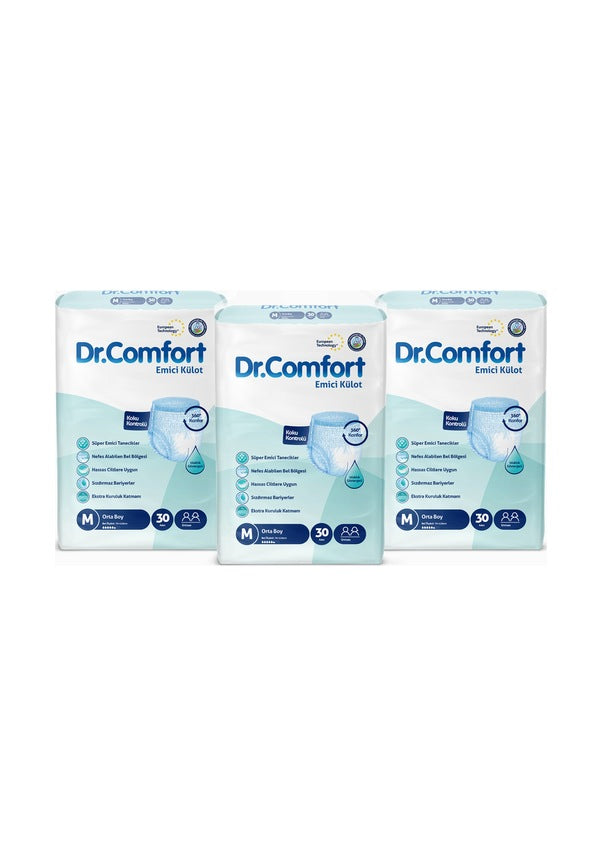 Dr. Comfort Emici Külot M-Medium Beden 90 Adet