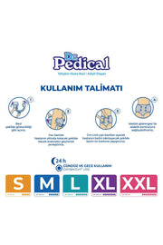 Dr. Pedical Belbantlı Hasta Bezi XL-Extra Large Beden 120 Adet