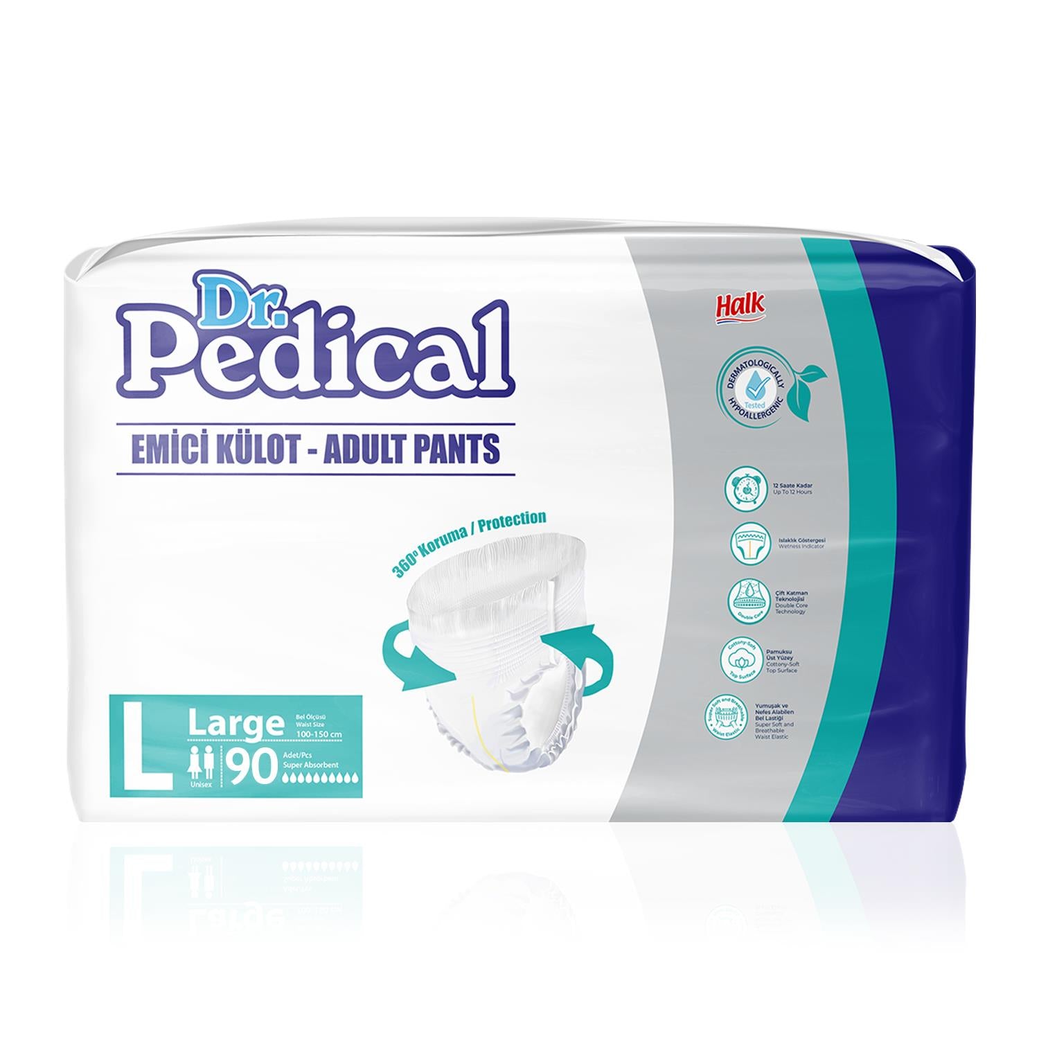 Dr. Pedical Emici Külot L-Large Beden 90 Adet
