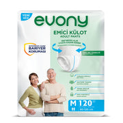 Evony Emici Külot M-Medium Beden 120 Adet