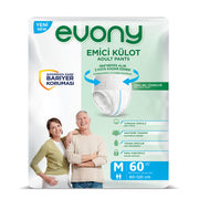 Evony Emici Külot M-Medium Beden 60 Adet