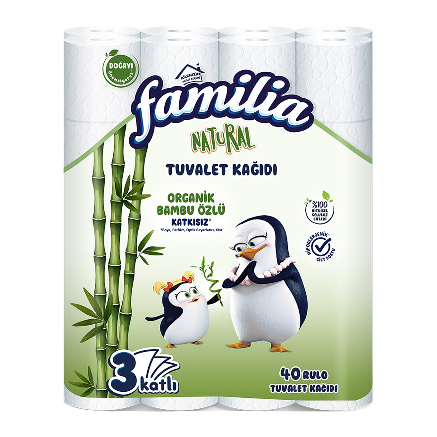Familia Natural Tuvalet Kağıdı 40 Adet