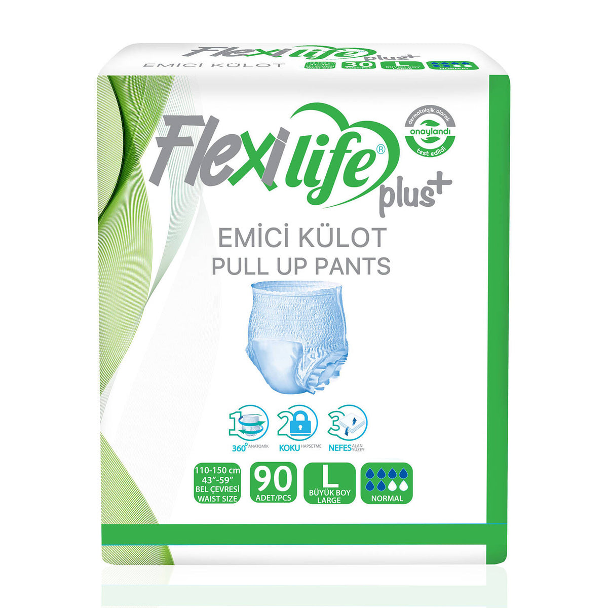 Flexi Life Emici Külot L-Large Beden 90 Adet