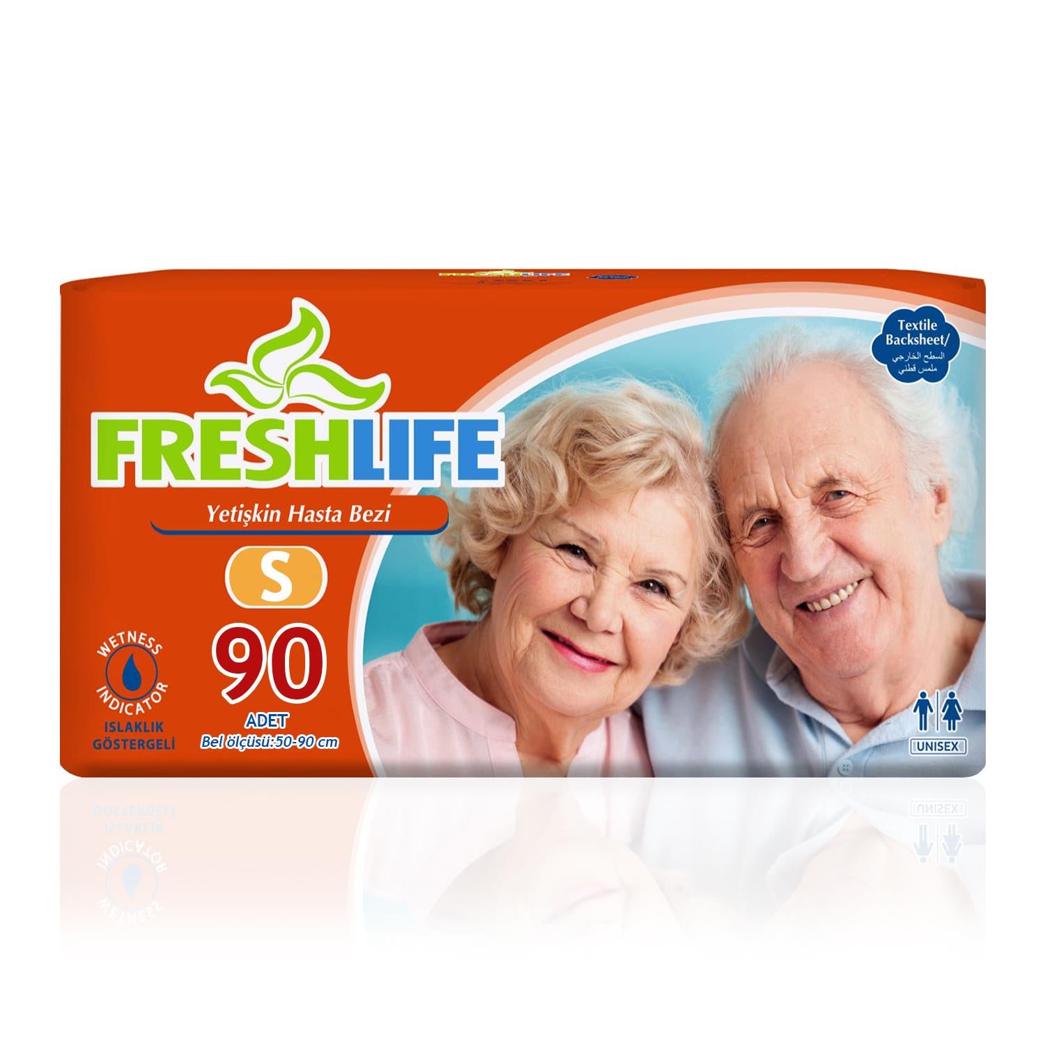 Freshlife Belbantlı Hasta Bezi S-Small Beden 90 Adet