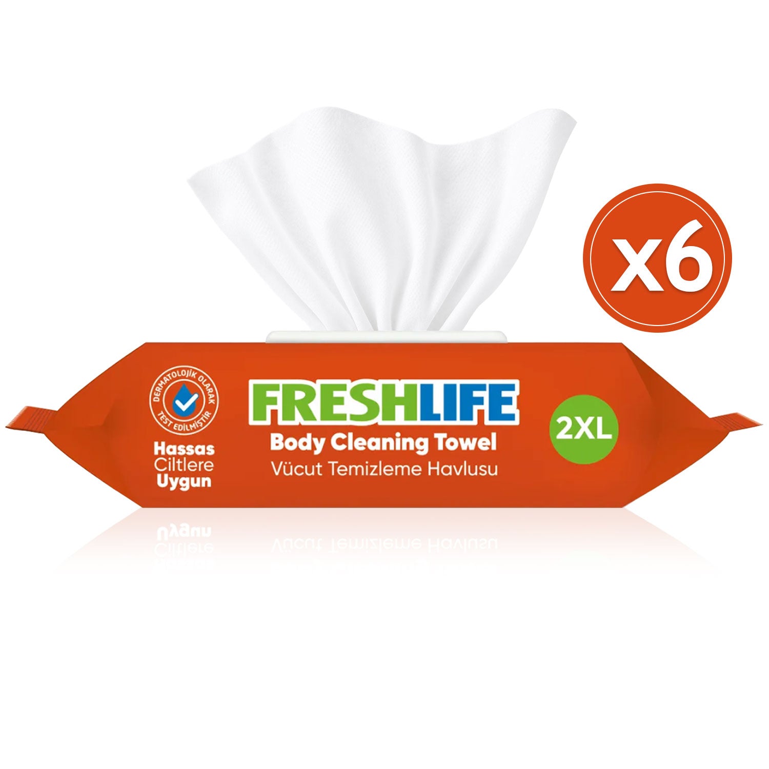 Freshlife Vücut Temizleme Havlusu 300 Adet