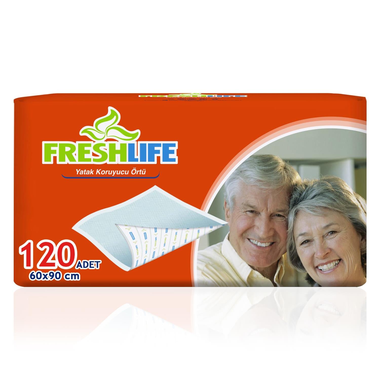 Freshlife Yatak Koruyucu Örtü 60x90 Cm 120 Adet