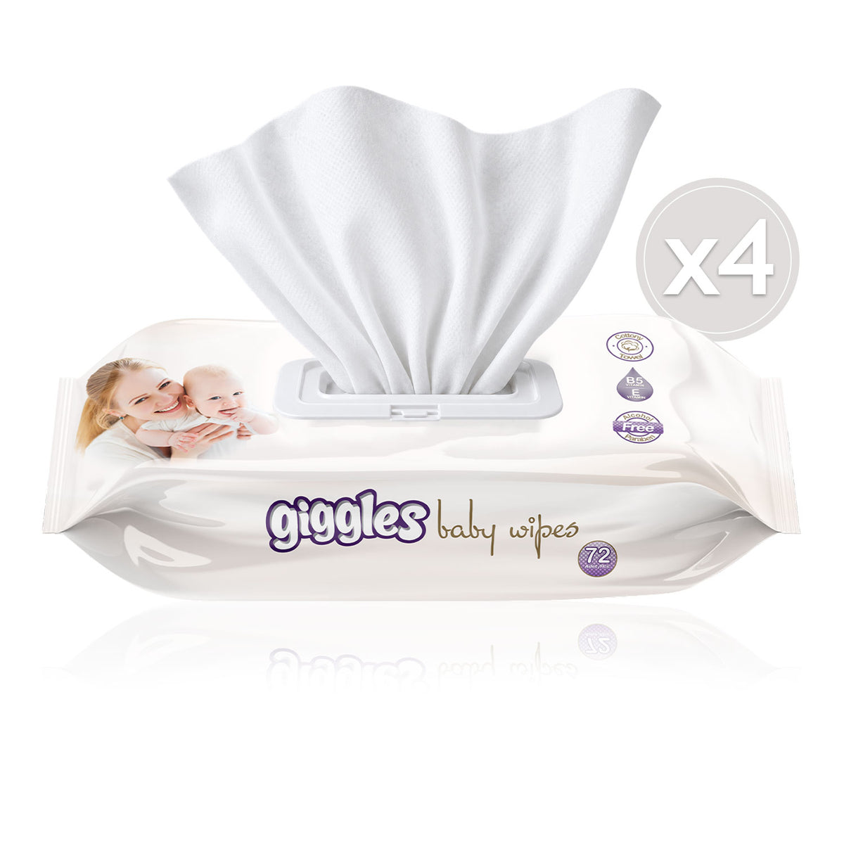 Giggles Islak Havlu Klasik 288 Adet