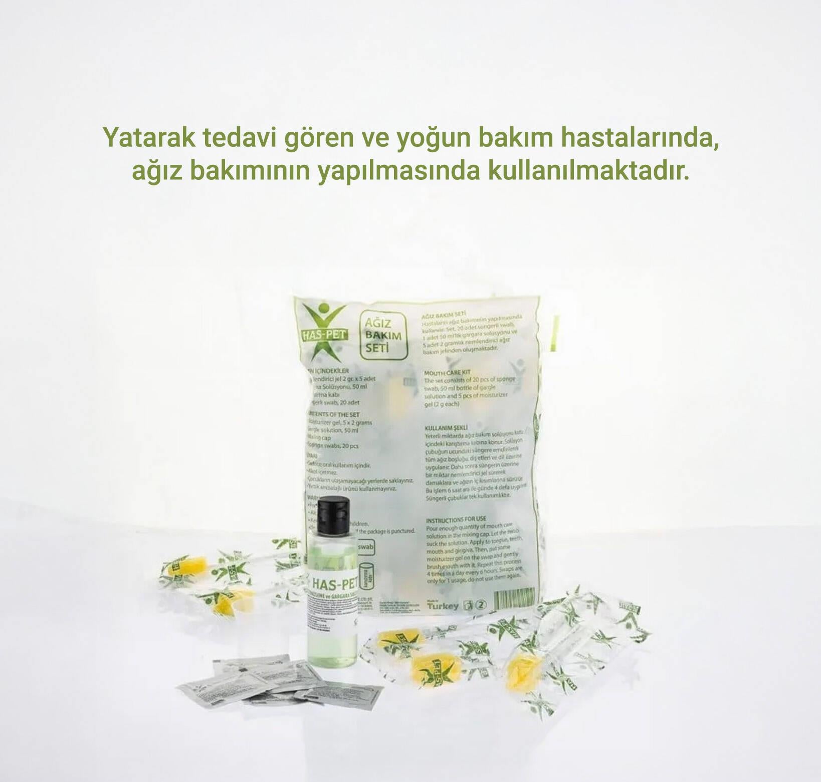 Haspet Ağız Bakım Kiti 20'li Paket - 3 Adet