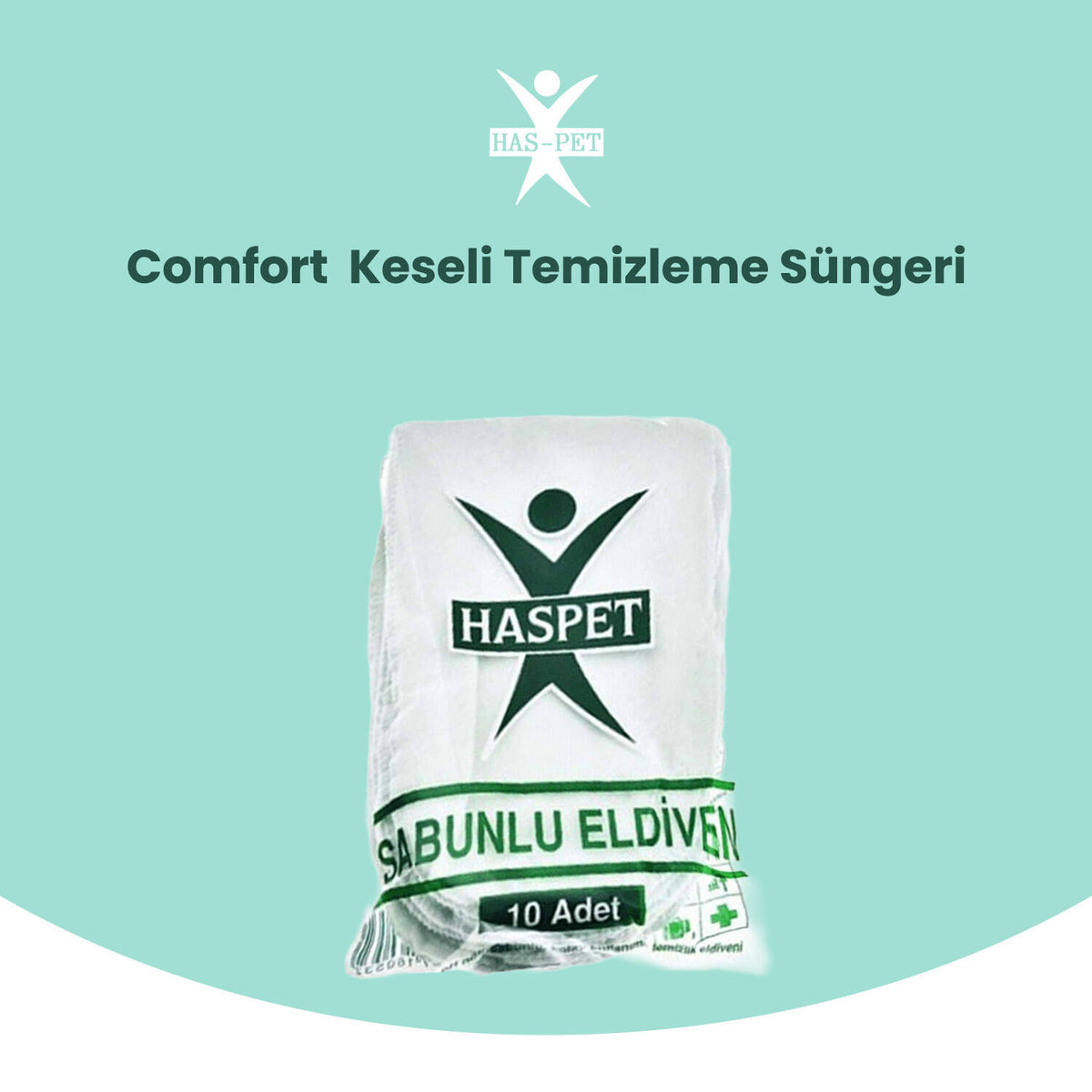 Haspet Keseli Temizleme Süngeri - 2 Adet