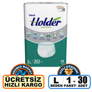Holder Emici Külot L-Large Beden 30 Adet