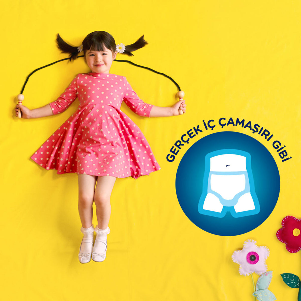 Huggies Drynites Emici Gece Külodu Kız 8-13 Yaş 30-48 Kilo 18 Adet