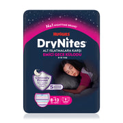 Huggies Drynites Emici Gece Külodu Kız 8-13 Yaş 30-48 Kilo 9 Adet