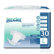 Jender Bel Bantlı Hasta Bezi L-Large Beden 30 Adet