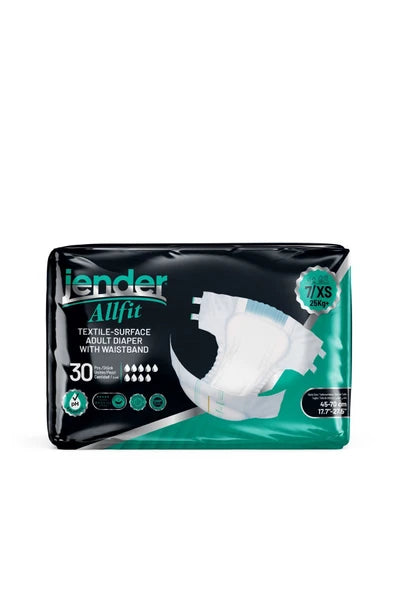 Jender Bel Bantlı Hasta Bezi XS - Eksta Small Beden 90 Adet