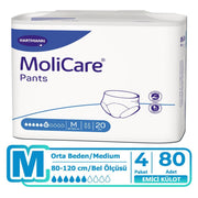 Molicare Emici Külot 6 Damla M-Medium Beden 80 Adet