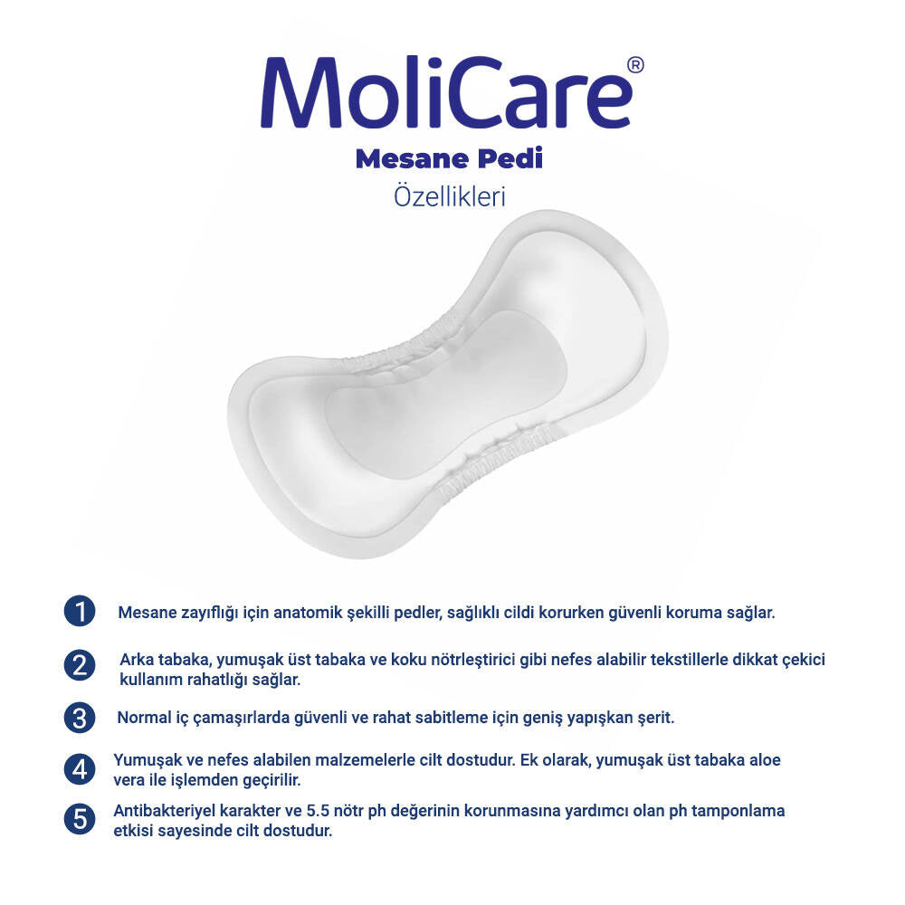 Molicare Premium Lady Pad 3 Damla Mesane Pedi 14 Adet