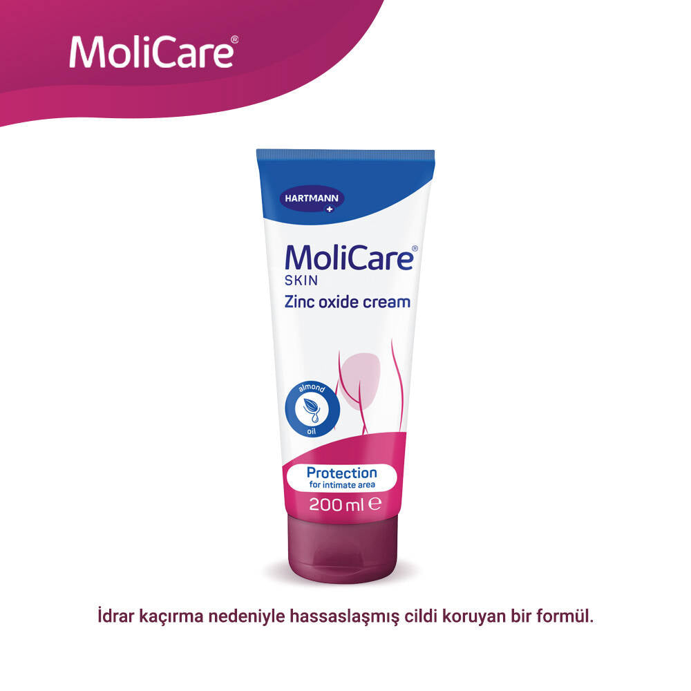 Molicare Skin Koruyucu Çinkolu Krem 200 ml - 2 Adet
