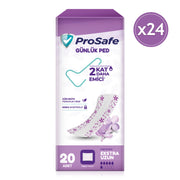 Prosafe 20'li Günlük Ped Ekstra Uzun 24 Adet