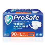 Prosafe Bel Bantlı Hasta Bezi L-Large Beden 90 Adet