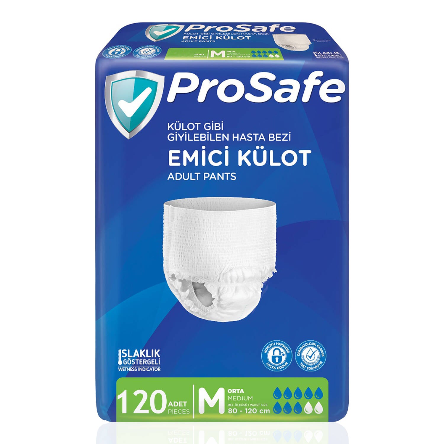 Prosafe Emici Külot M-Medium Beden 120 Adet